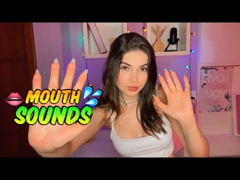 ASMR MOUTH SOUNDS AND MOVEMENTS 👄 💦