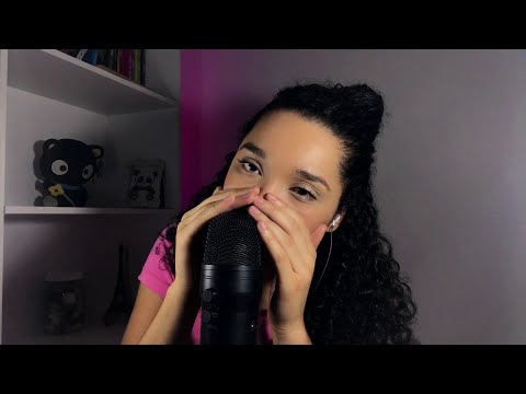 FIFINE Mic Mouth Sounds ASMR | Various Triggers: Inaudible Talking, Yawning, Finger Tracing