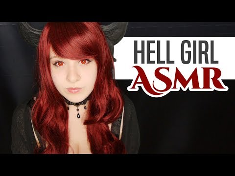 Cosplay ASMR - Demon Girl welcomes you in Hell! (+ Fire Sounds) - ASMR Neko