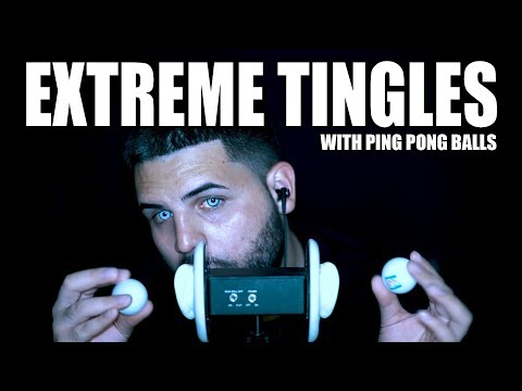 ASMR Extreme Tapping On Ping Pong Balls