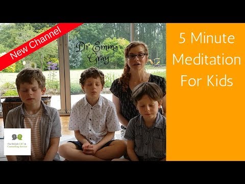 5 Minute Meditation For Kids