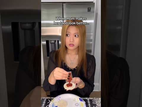 POV: WHEN MOM MAKES HER FOOD LOOK BETTER #shorts #viral #mukbang