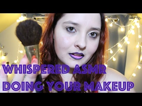 Doing Your Makeup RP Whispered ASMR /with Magazine Flipping & Whisper