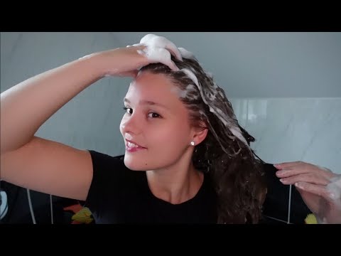 ASMR Foamy Hair Shampooing (Custom Video)
