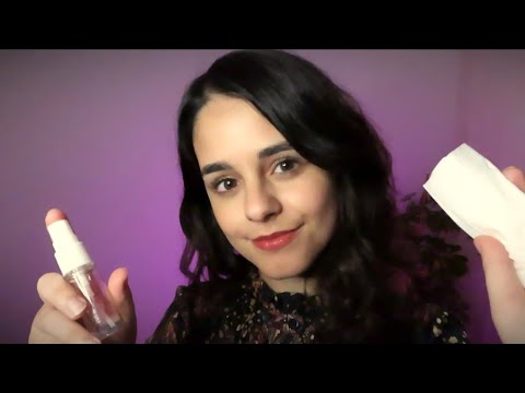 ASMR | Pampering you for DEEP SLEEP 💤 Spraying & Removing your anxiety