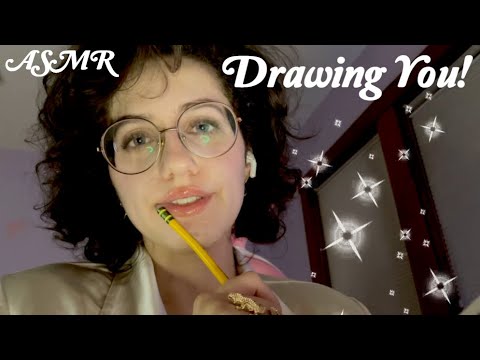 Drawing YOU (for real!)✏️ Personal Attention, Pencil Sounds!