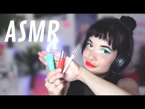 ASMR FRANÇAIS | 🙀 crash test maquillage Haus Labs BY LADY GAGA atomic shake lip (omg??)