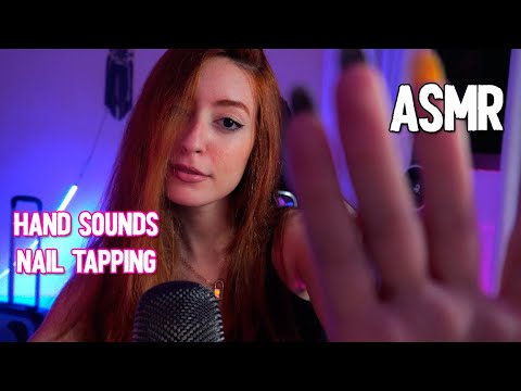 ASMR | Hand Sounds & Nail Tapping