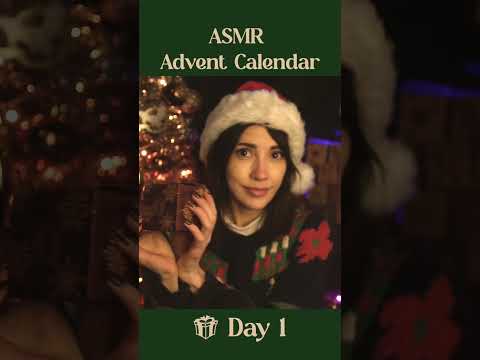 ASMR Advent Calendar - Day 1 🎁 #asmr #shorts