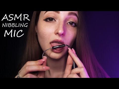 ASMR Mic Nibbling | Intense Mouth Sounds & Kisses