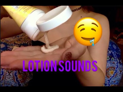 ASMR lotion sounds, long fake nails tapping, scratching, soft whispers (major tingles!!) 🧠 😈