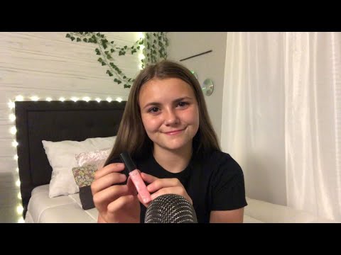 ASMR | Georgia’s custom video - Tapping on pink items