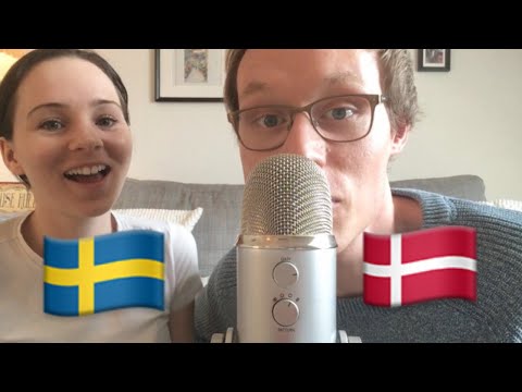 Danish vs Swedish ASMR (Feat. My Danish Husband) Svenska vs Dansk