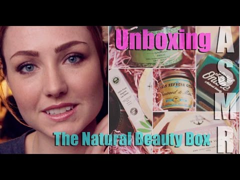 ASMR - Unboxing the Natural Beauty Box + Role-play at the end!