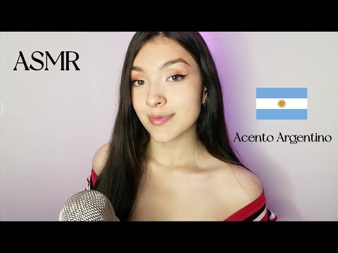 ASMR Palabras detonantes con ACENTO ARGENTINO 🇦🇷 (Reverb) + Triggers - Jenn ASMR