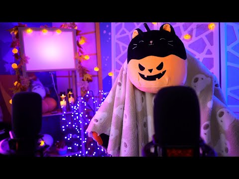Halloween Live Stream w/Caroline 🎃🐻🎃 Q&A/Spooky Triggers