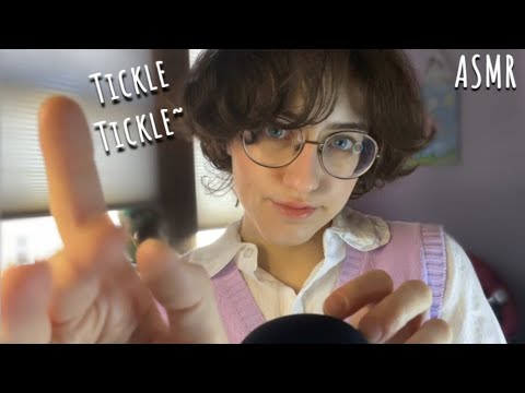Tickle Tickle ASMR! Trigger Word Repetition, Hand Movements, Mic Tapping