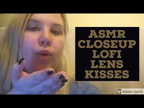 ASMR Closeup Lofi Lens Kisses