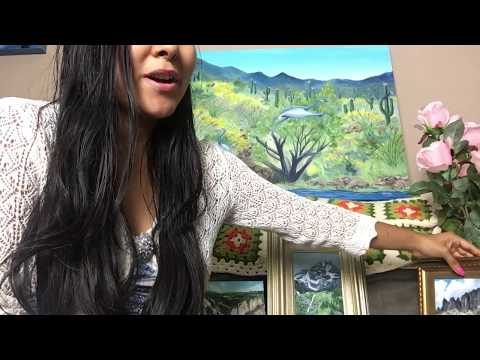ASMR Art Show and Tell Softly Whispered, Lets Explore Some of my Favorite Nature Spots