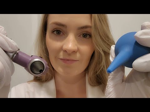 ASMR THE MOST Tingly Ear Exam & Cleaning |  Professional & SUPER Realistic Roleplay👂