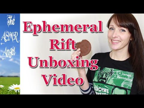 Ephemeral Rift Unboxing Video - ASMR Whisper - ASMR Eating