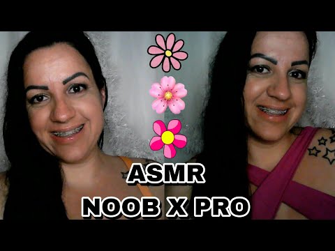 ASMR-NOOB X PRO #asmr #rumo2k #arrepios #asmrsounds #asmrportuguês