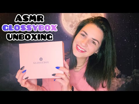 ASMR | Glossybox June Unboxing! 🎁 (Tapping & Whispering Triggers) ✨