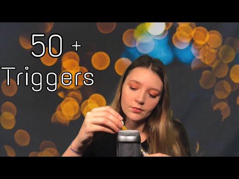 ASMR 50+ Triggers in 6 minutes 🌟No Talking ASMR