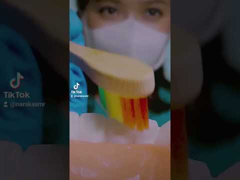 Dentist calling 🦷#asmr #dentist  #youtuber #asmrdentist  #medicalgloves  #asmrtriggers