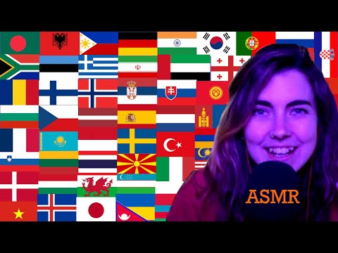 ASMR in 55 Languages: 💕'Everything Is Okay'💕 (ear-to-ear)