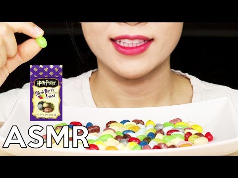 ASMR Harry Potter Jelly Bean (Challenge) 해리포터젤리빈 리얼사운드 먹방 Eating Sounds