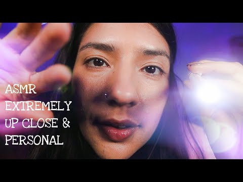 ASMR | EXTREMELY UP CLOSE AND PERSONAL ATTENTION TO GIVE YOU TINGLES 💤 😴