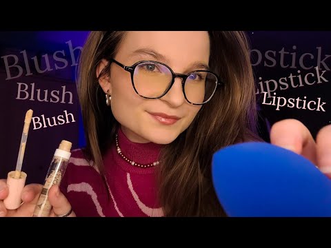 ASMR Doing Your Makeup, But I'm ONLY Saying The Products' name 💄