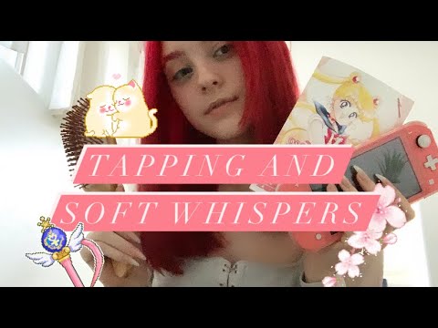 ASMR✨ Tapping on random objects to get you to sleep🌸🤗🎀 (almost no talking😅)