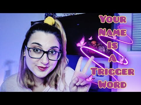 ✨ Fast & Aggressive ASMR Hand Movements + Name Trigger Words into Mouth Sounds✨