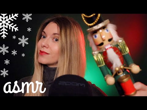 ❄️🔥 ASMR Objetos de navidad + Fuego | Love ASMR en español