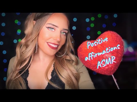 ASMR ♥️ Clicky whisper affirmations to help you fall into a peaceful sleep ✨