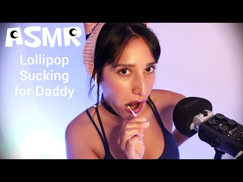 ASMR Lollipop Sucking for Daddy | DDLG | Role Play