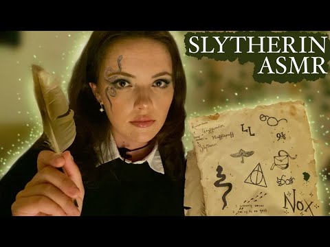 Slytherin Student Gives You a Tattoo | ASMR