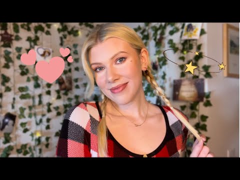 Pick-Up Lines to use this Valentine's Day *ASMR* w/ upclose kisses, mouth sounds