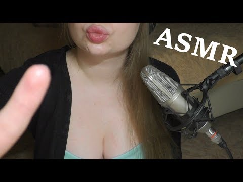 ASMR touching, whisper, personal attention, kisses