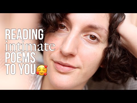 [ASMR] Reading intimate poems to you🥰 (SOFT SPOKEN, emotional/crying🥹 personal)