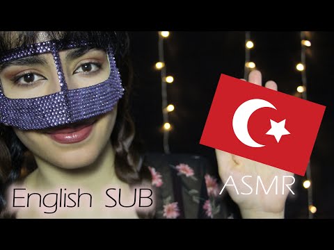💫 ASMR Speaking TURKISH 💜 tetikleyici kelimeler, fısıltı, türkçe (Different Language ASMR Series e1)