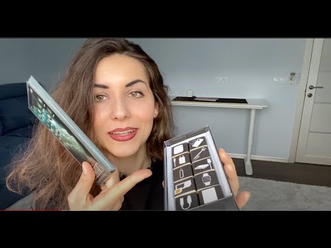 ASMR Eating iPhone 11 pro Mouth sounds, tapping, tingles, whisper