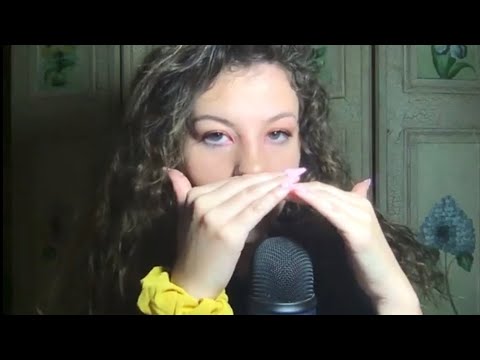 ASMR Unpredictable Hand Movements, Word Repetitions, Mouth Sounds⭐️🌙