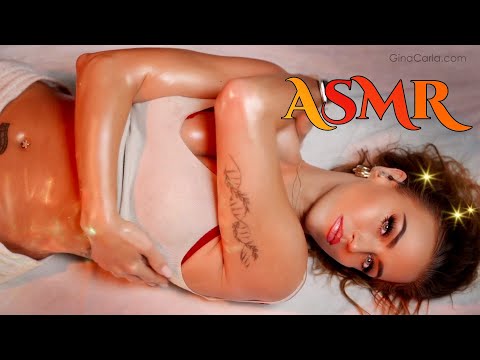 ASMR Gina Carla 💦🧴💦Extreme Oily Massage!