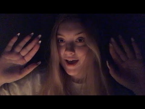sleepy asmr | nonsensical, FAST, & chAoTic triggers (tracing, fire, tapping + more randomness)