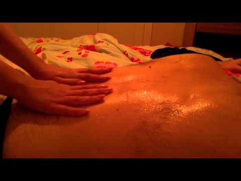 Soft speaking real life back massage *my 1st role play video*