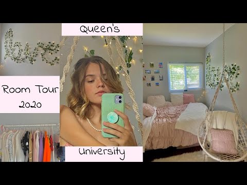 ASMR Queen's University Room Tour 2020 ☆