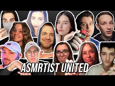 100 TRIGGERS IN 20 MINUTES | ASMRTIST UNITED by One Minute Asmr✨❤